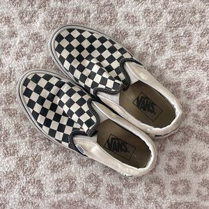 Checkered vans